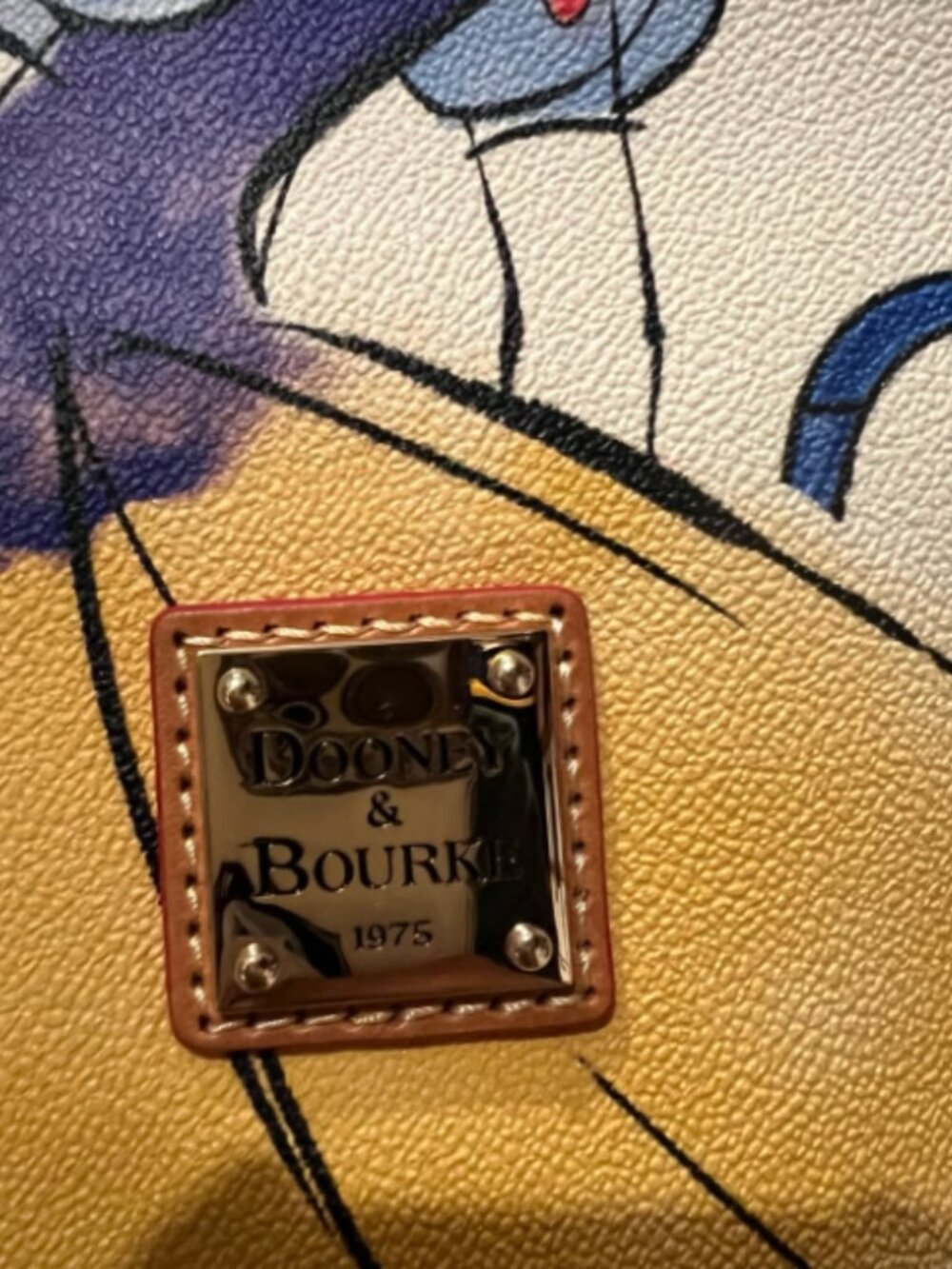 ***RARE- LIMITED EDITION*** Princess Snow White Dooney & Bourke Leather Tote - Picture 10 of 12